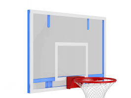 Щит баскетбольный тренировочный 1200х900 мм (оргстекло 10 мм)