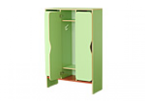 Шкаф для одежды 3-секционный 910x340x1380мм