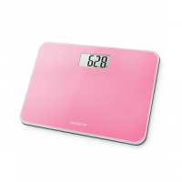 Весы электронные 150 кг, цвет розовый